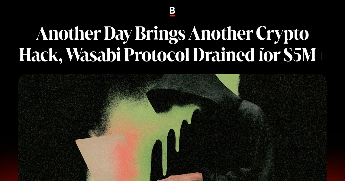 Crypto Under Siege: Wasabi Protocol Hit for Over $5 Million
