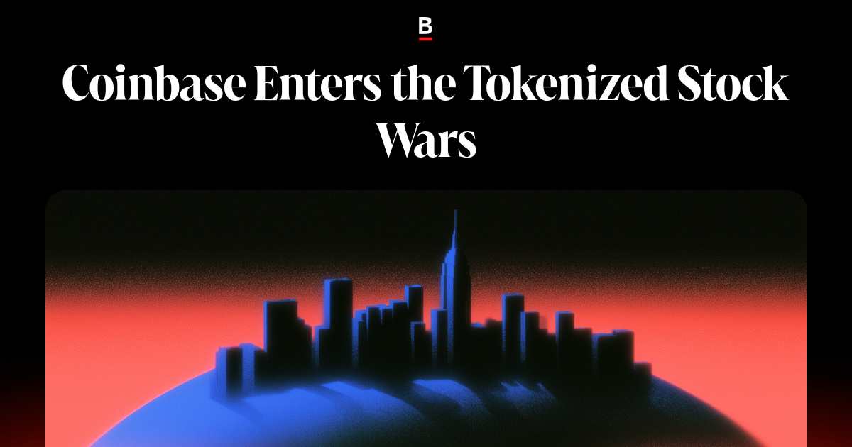 Coinbase Enters the Tokenized Stock Wars