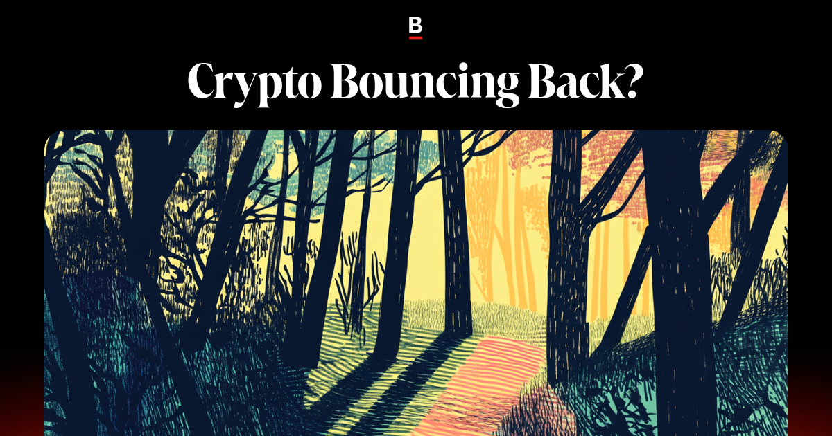 Crypto Bouncing Back?