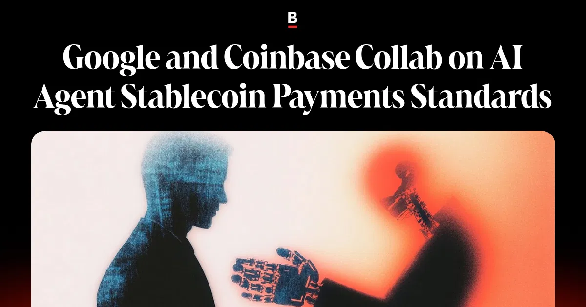 Google and Coinbase Collab on AI Agent Stablecoin Payments Standards