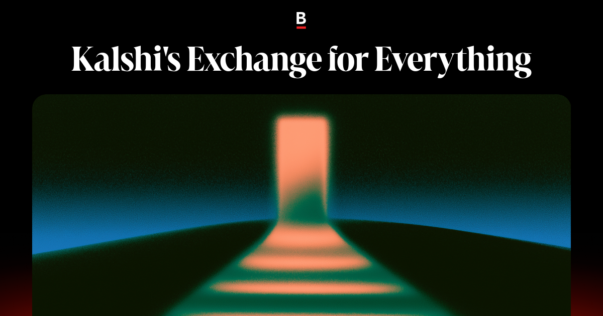 Kalshi's Exchange for Everything on Bankless