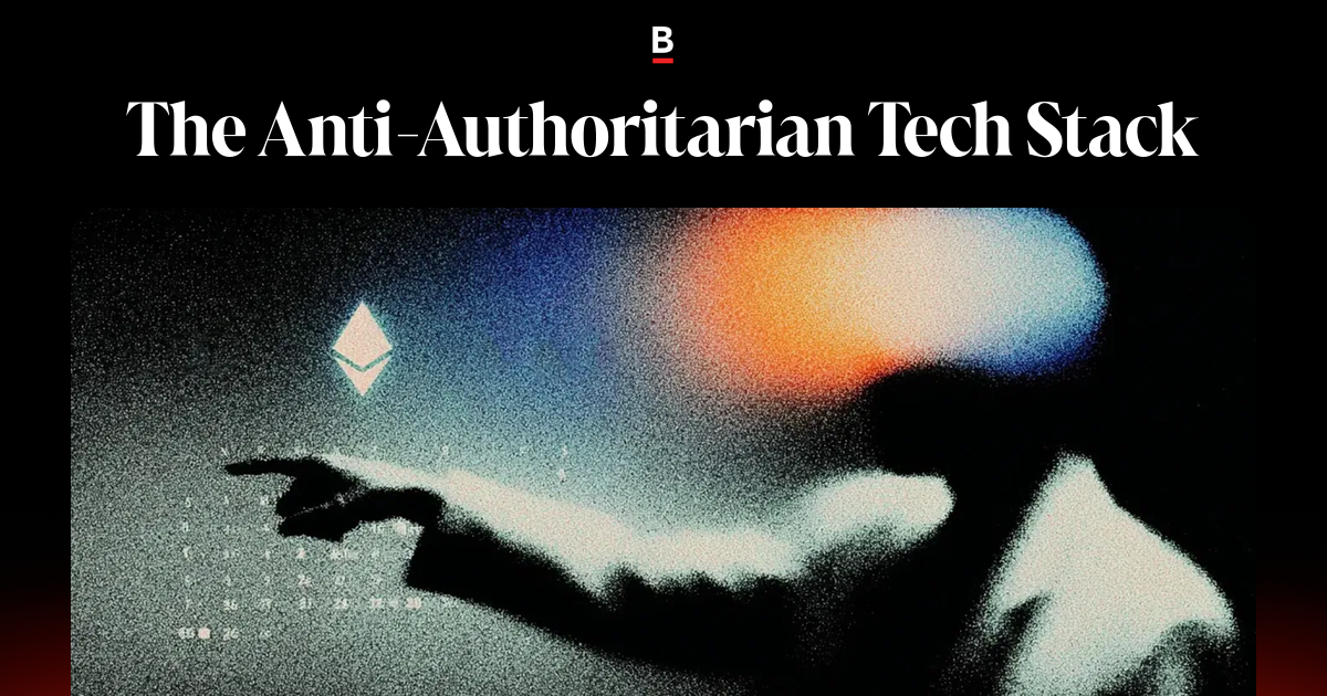 The Anti-Authoritarian Tech Stack