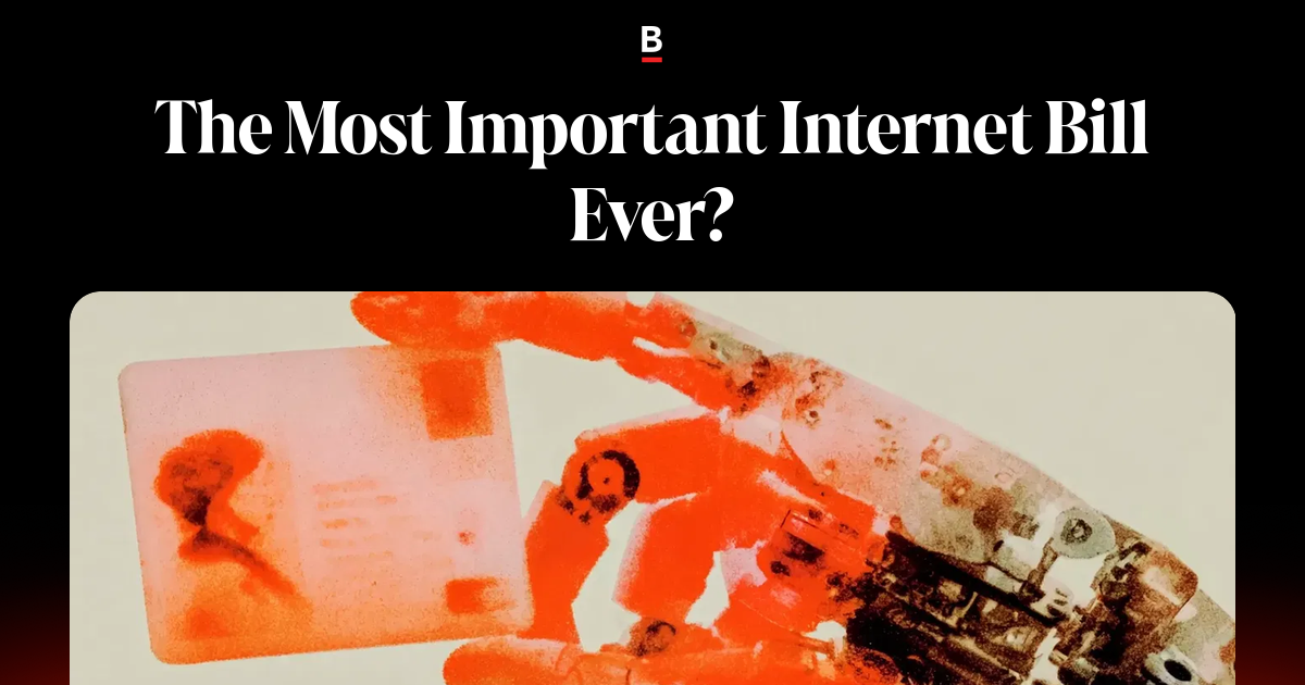 The Most Important Internet Bill Ever?