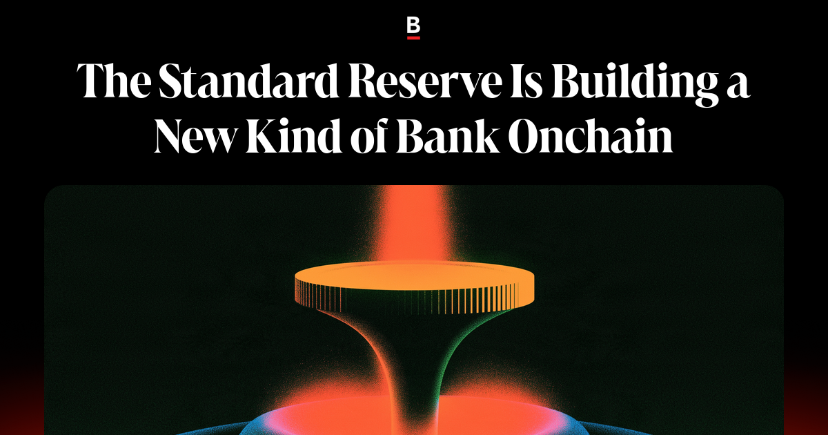 The Standard Reserve запускает ончейн-банк с лицензиями в виде NFT
