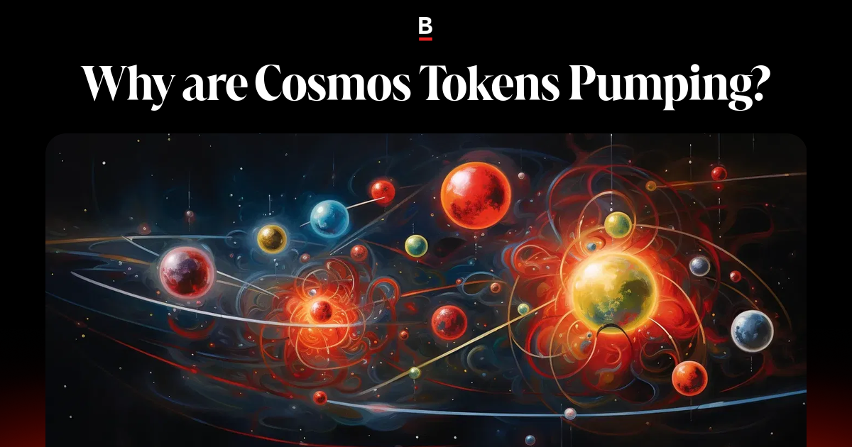 Why are Cosmos Tokens Pumping?