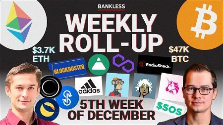 📺 ROLLUP: Jack Dorsey vs Web3 | Apes Flippening Punks | Weeknd NFTs | SOS & GasDAO Airdrop | FEI RARI