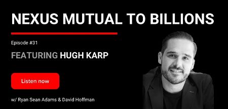🎙️ Nexus Mutual to Billions | Hugh Karp