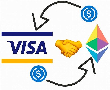 Visa is going to pay ETH holders