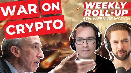 ROLLUP: $ARB Airdrop | Do Kwon Arrested in Montenegro | Coinbase Wells Notice | SEC Charges Justin Sun