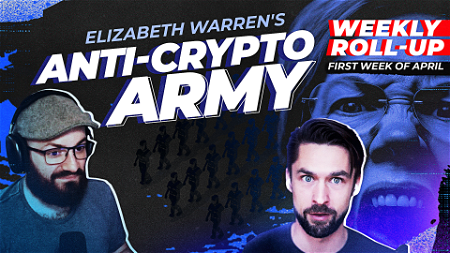 ROLLUP: Elizabeth Warren's Anti-Crypto Army | Arbitrum Controversial Vote | Dogecoin Twitter