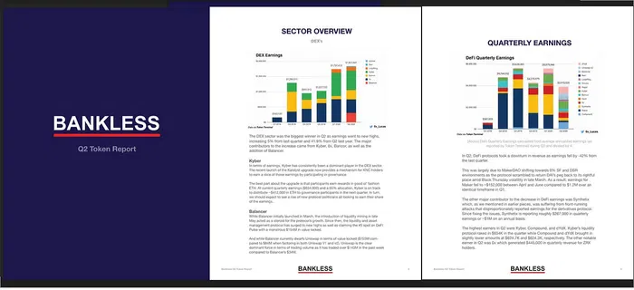 Informe sobre el segundo trimestre sin bancos