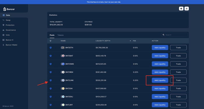 How to protect yourself from impermanent loss with Bancor