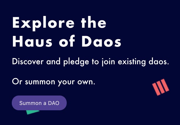 How to start a Moloch DAO