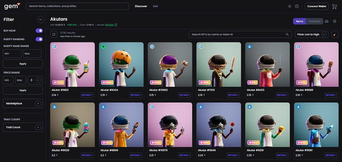 OpenSea compra Gem 💎