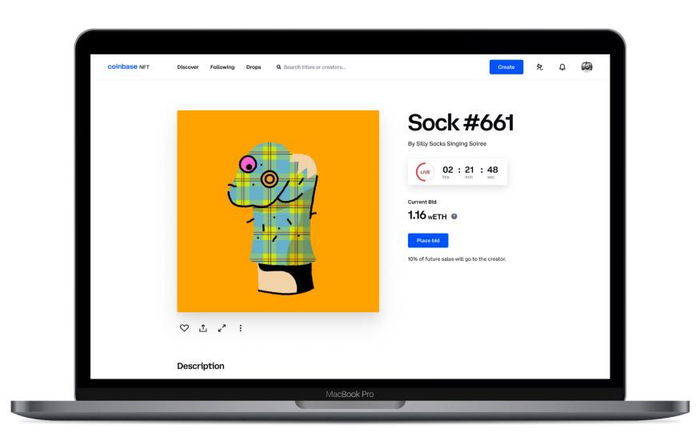 The Coinbase NFT platform 👀