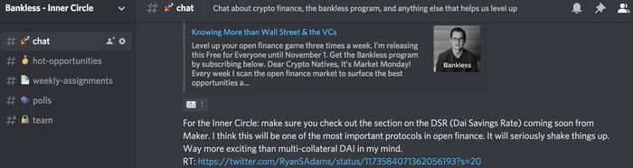 Welcome to the Inner Circle (Early Believers only)
