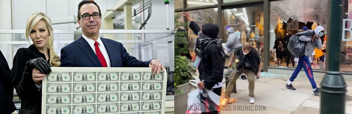 While the cities burn below