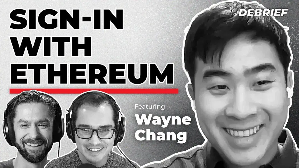 DEBRIEF - Sign-in with Ethereum