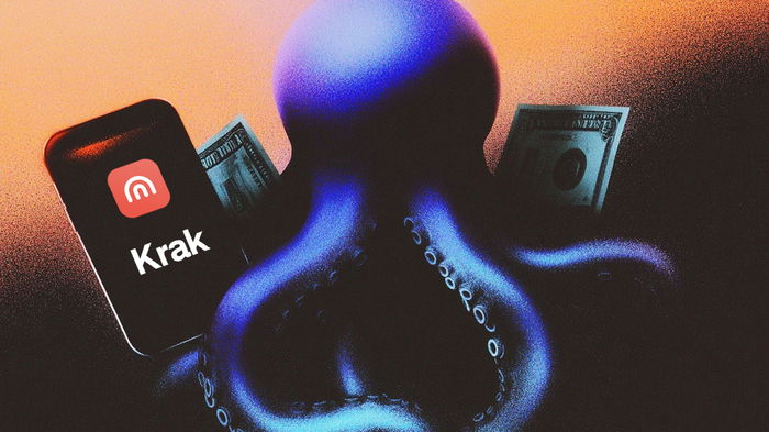 Kraken se enfrenta a la aplicación Cash con 'Krak