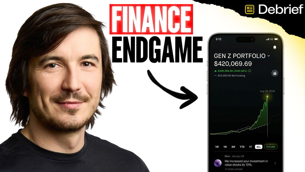 DEBRIEF - Robinhood CEO: "Gen Z Is the Most Retirement-Savvy Generation Ever" | Vlad Tenev