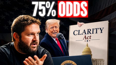 Clarity Act Odds Jump to 75% After Surprise Senate Vote | Alex Thorn