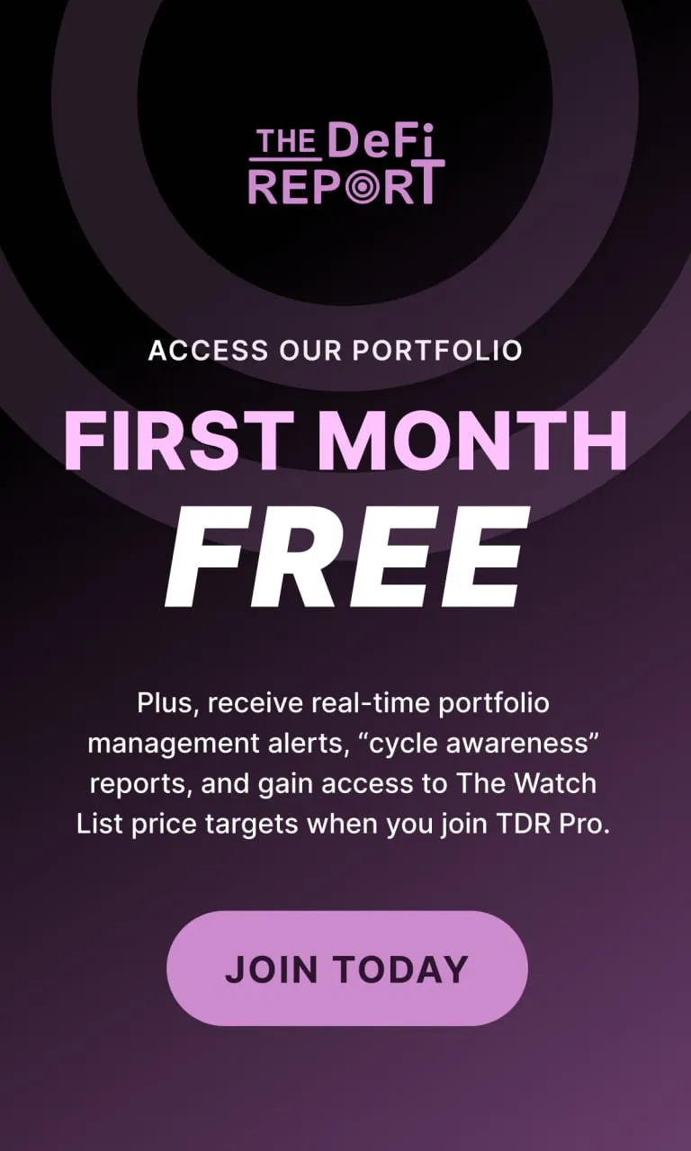 The DeFi Report - Sponsor Image